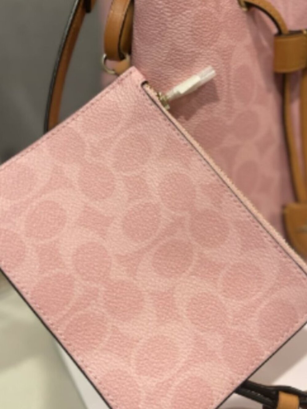 Coach Rowan Bucket Bag in Signature Canvas w/ Charms - Picture 5 of 6